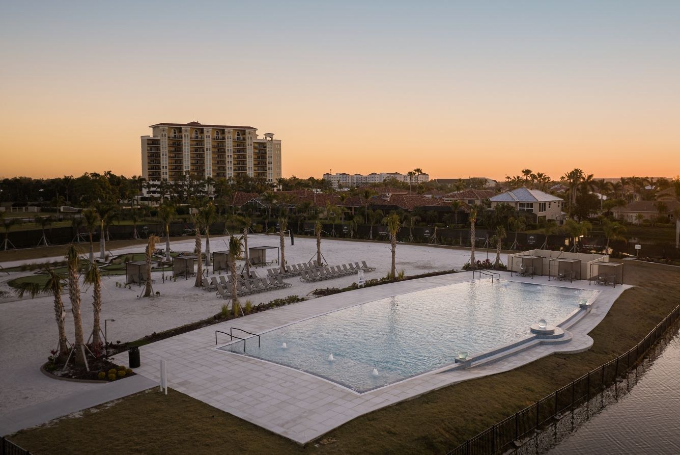 Beach Club pool at the Palmetto Marriott Resort and Spa